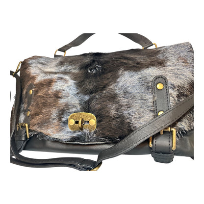 Borsa con pelliccia “Eco Fur Black”