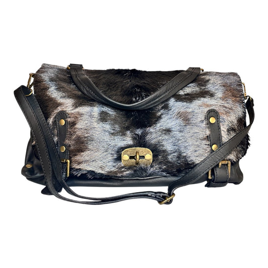 Borsa con pelliccia “Eco Fur Black”