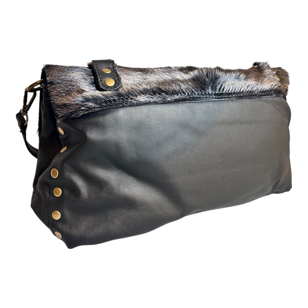 Borsa con pelliccia “Eco Fur Black”