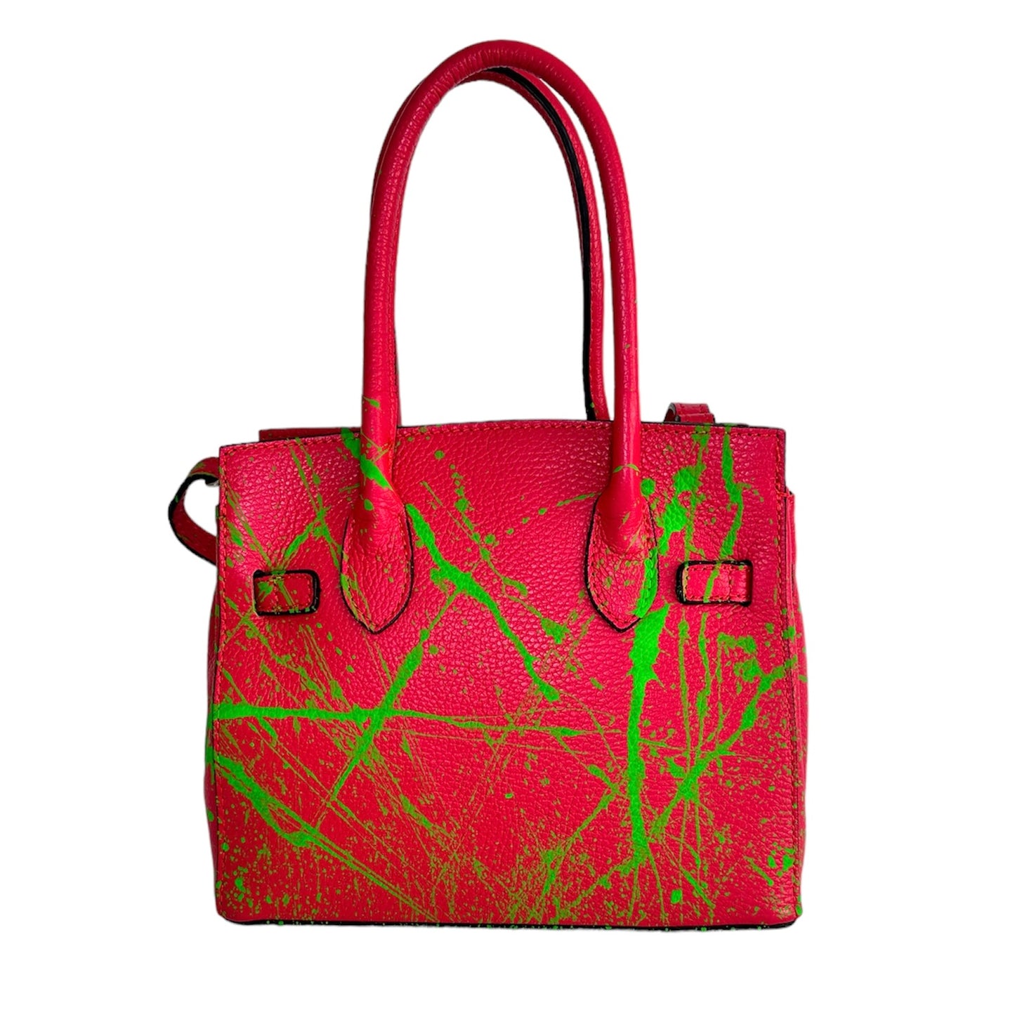 Borsa Vera pelle “Kelly Strawberry”