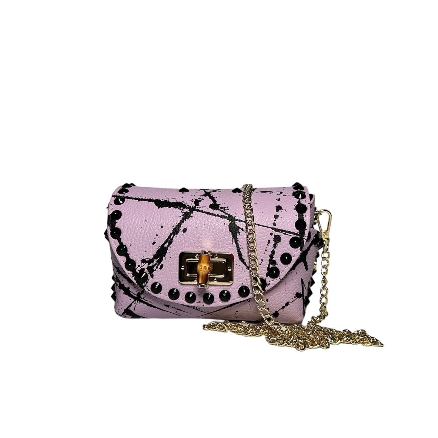 Mini pochette Vera pelle “Soft lilac”